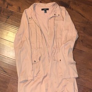 Peach colored, Light Trench Coat
